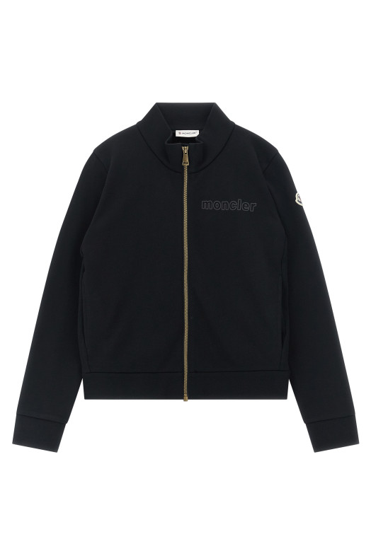 Sweatshirt + logo joggers set Black