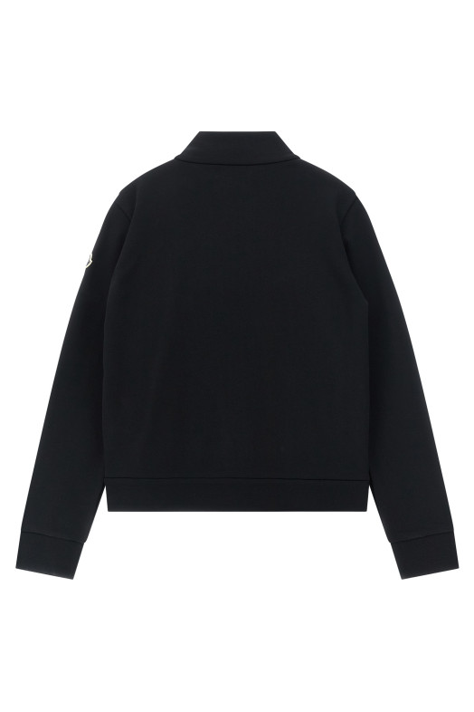 Світшот + джоггери з логотипом, чорні MONCLER ENFANT L19548M0000689AKM999