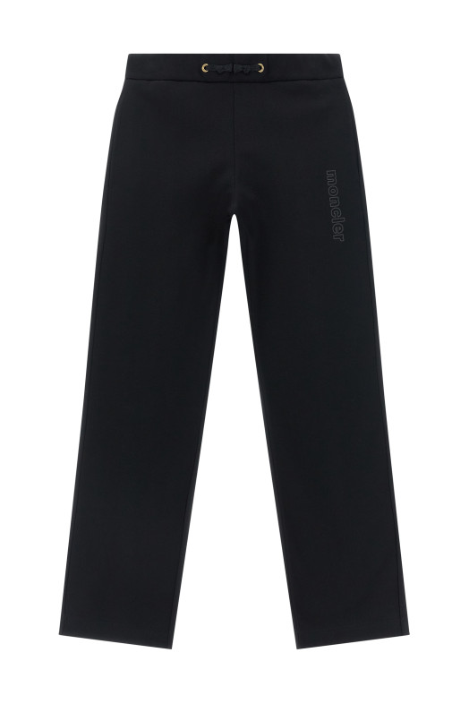 Sweatshirt + logo joggers set Black