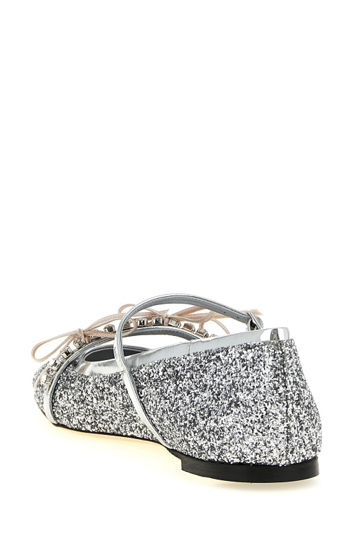 'Loli' ballet flats Silver
