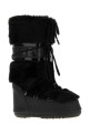 Black eco fur and synthetic leather Icon boots MOON BOOT (1408900)