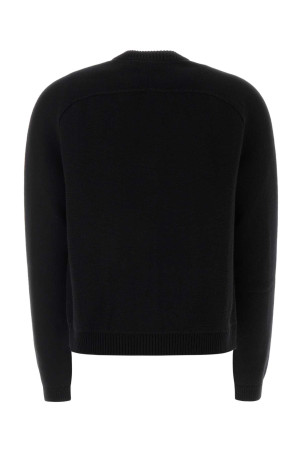 Black wool blend cardigan GUCCI (851977XKEVK)