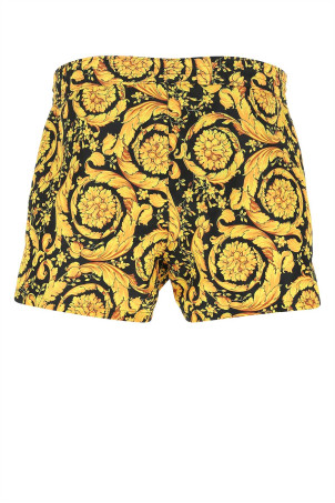 Printed polyester swimming shorts VERSACE (ABU05020A233170)