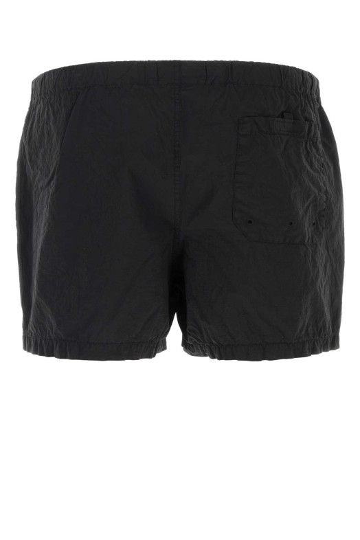 Black nylon swimming shorts Black STONE ISLAND (B10000643)