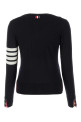 Midnight blue wool sweater Black THOM BROWNE (FKA280AY1014)