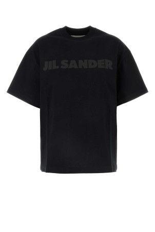 Black cotton t-shirt JIL SANDER (J03GC0137J20243)