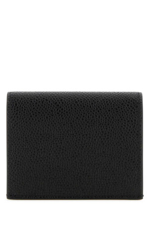 Black leather card holder THOM BROWNE (MAW021L00198)