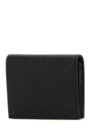 Black leather card holder THOM BROWNE (MAW021L00198)