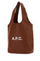Сумка для покупок из синтетической кожи цвета карамель, многоцветная A.P.C. (PUAATM61861)