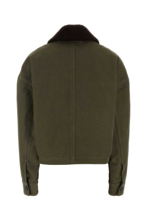 Khaki cotton jacket LOEWE (S359Y02XD0)