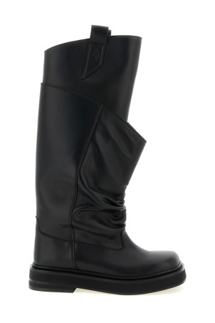 Боевые ботинки «Robin Passeggiata» черного цвета 260WSH00902100