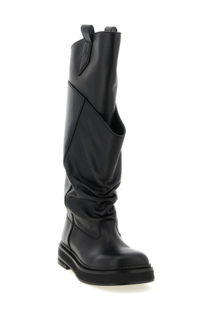 Боевые ботинки «Robin Passeggiata» черного цвета 260WSH00902100