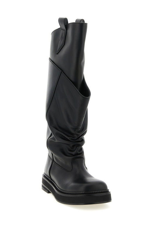 Боевые ботинки «Robin Passeggiata» черного цвета 260WSH00902100