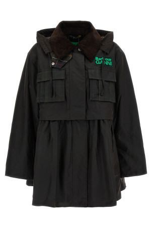 Парка Barbour X GANNI Коричнева LWX1523LWXBR71