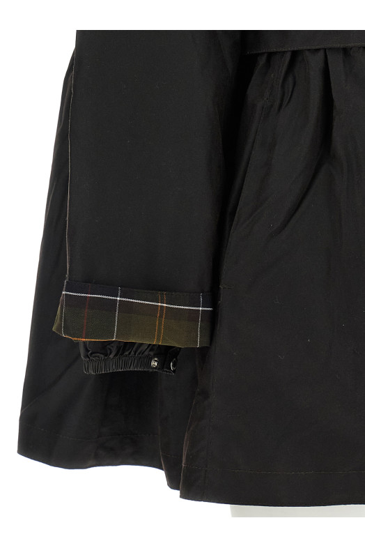 Парка Barbour X GANNI коричневая LWX1523LWXBR71