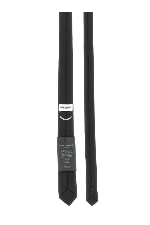 'Monogram Y' tie Black