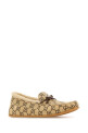 Printed leather loafers GUCCI (853397AAFTU)