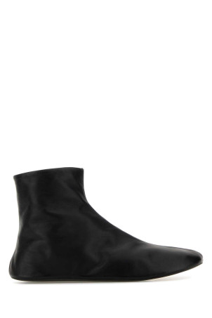 Black leather Stella ankle boots Black THE ROW (F1724N66SH02)