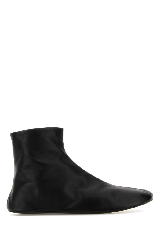 Black leather Stella ankle boots Black THE ROW (F1724N66SH02)