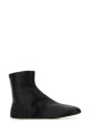 Black leather Stella ankle boots Black THE ROW (F1724N66SH02)