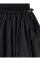 Taffeta dress Black