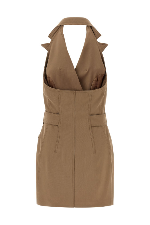 Жакет-платье Бежевый ELISABETTA FRANCHI AB91461E2229