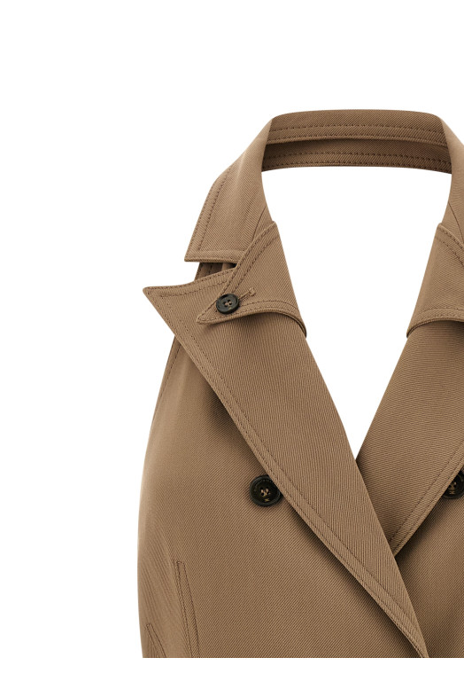 Жакет-платье Бежевый ELISABETTA FRANCHI AB91461E2229