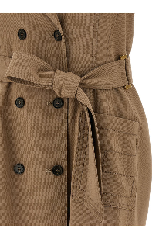 Жакет-платье Бежевый ELISABETTA FRANCHI AB91461E2229