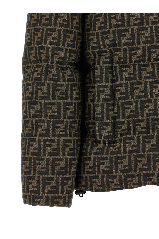 Пухова куртка FF Коричнева FENDI FAN152AWYDF118W