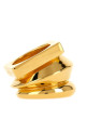 Кольцо с тремя полосками Золото ELISABETTA FRANCHI AN15B61E2U95