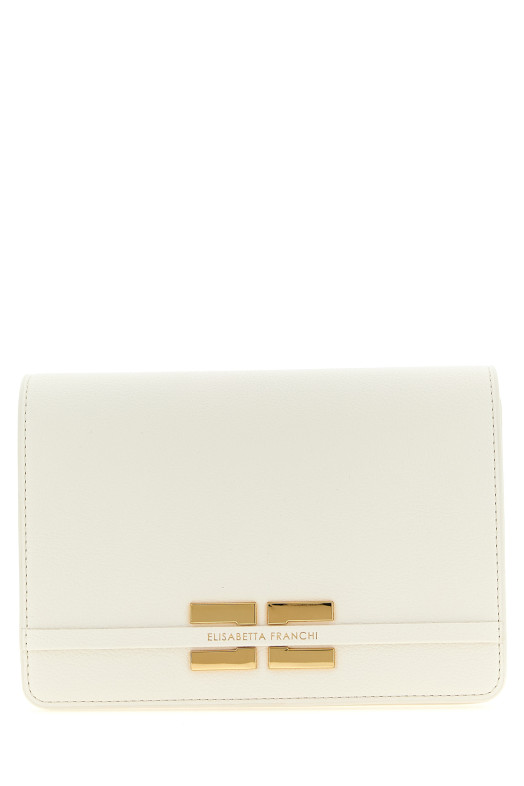 Логотип на плечевом ремне Белый ELISABETTA FRANCHI BS39A61E2193