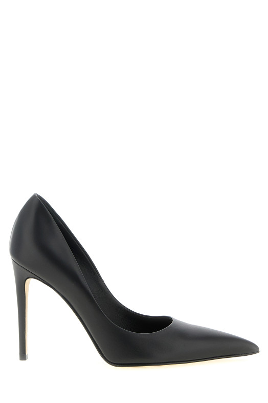 Leather pumps Black