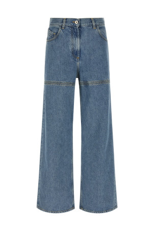 Джинси з вирізами СИНІ THE ATTICO 260WCP00277024