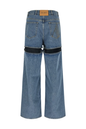 Джинси з вирізами СИНІ THE ATTICO 260WCP00277024