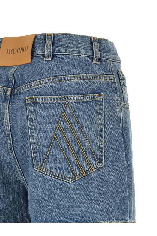 Джинси з вирізами СИНІ THE ATTICO 260WCP00277024