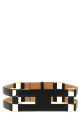 Double band belt Black