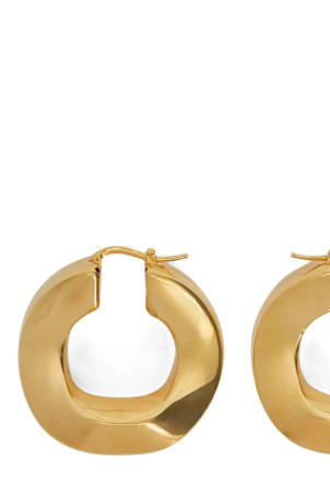 '2104' earrings Gold