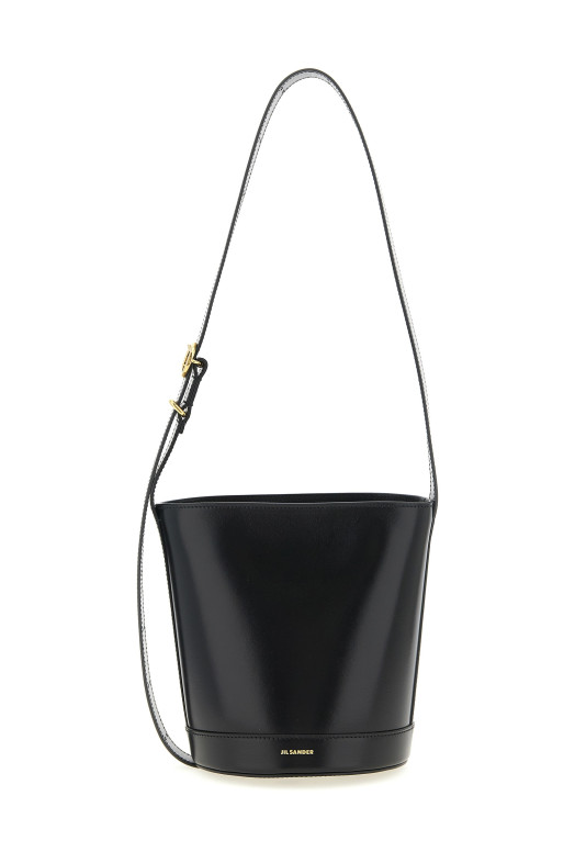 'Cannolo' bucket bag Black