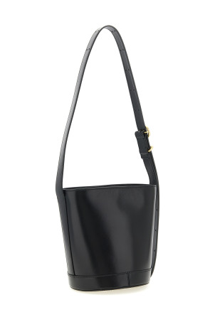 'Cannolo' bucket bag Black