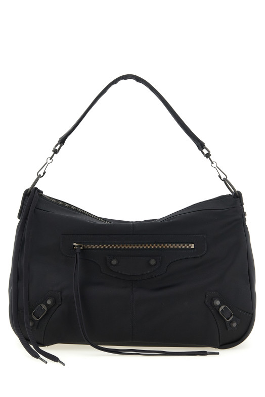 Средняя сумка через плечо «Le City Moto» Черная 8461862AB9J1000