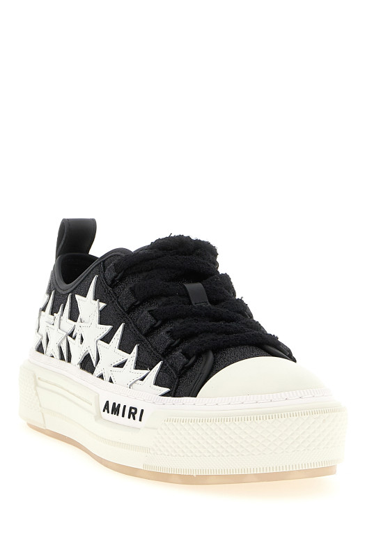 Кроссовки «Glitter Stars Court Low» Черно-серые AWFOSR1106001