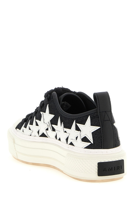 Кроссовки «Glitter Stars Court Low» Черно-серые AWFOSR1106001