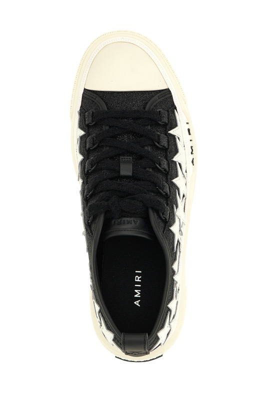 Кроссовки «Glitter Stars Court Low» Черно-серые AWFOSR1106001