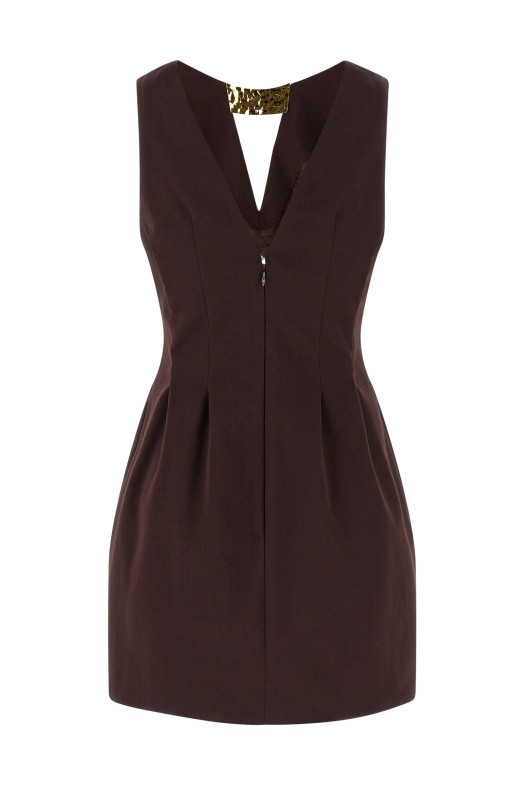 Металлическая брошь Костюм Коричневый ELISABETTA FRANCHI AB85661E2644