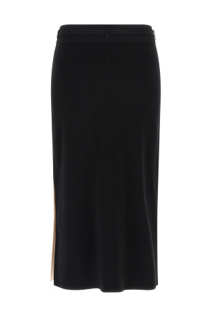 Side band skirt Black