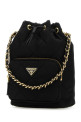 Black Re-Nylon bucket bag Black PRADA (1BH038VTOO2AOS)