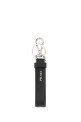 Black leather key ring Black PRADA (2PP68T053)