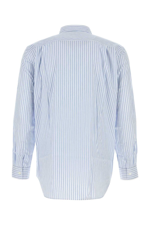 Рубашка из поплина с принтом COMME DES GARCONS PLAY (AXB020051) COMME DES GARÇONS PLAY