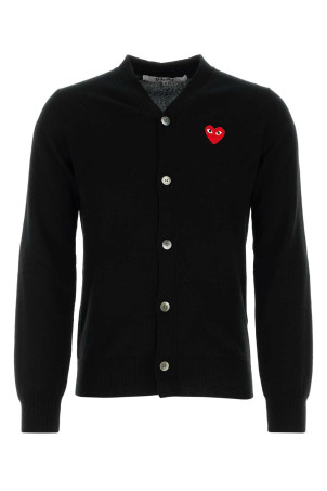 КАРДИГАН Черный COMME DES GARCONS PLAY (AXN008051) COMME DES GARÇONS PLAY