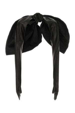 Черные перчатки из кожи наппа GIVENCHY (BW00U261W1)